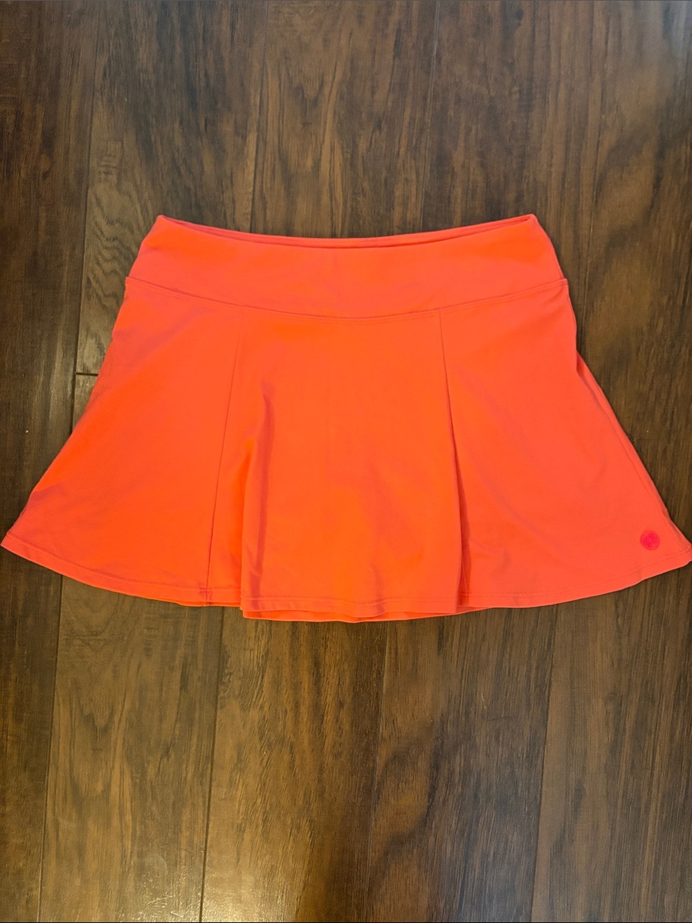 Lilly Pulitzer Luxletic Golf/Tennis Active Skort in Bright Coral, Like New - S